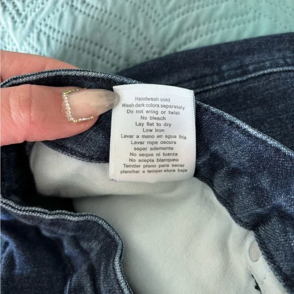 JUDY BLUE Dark Blue Wash Straight Leg Jeans Size 16W - Picture 7 of 7